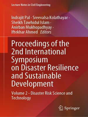cover image of Proceedings of the 2nd International Symposium on Disaster Resilience and Sustainable Development